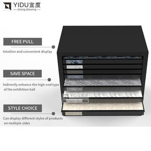 Sistema di piastrelle a cremagliera per ali espandibili con porta estraibile e porta espositiva di lusso - Product Image 2