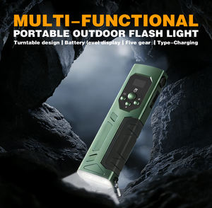 Lampe torche 5 en 1, éclairage d'urgence pour le camping en plein air, lampe portable EDC - Product Image 5