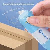 Bâton de correction liquide à séchage rapide 10 ml avec couteau ouvre-carton pour colis de messagerie, papier thermique remplaçable, sceau secret