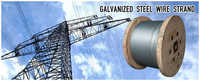 Alambre de Acero Galvanizado 7/1.04mm 7/1.57mm 3/16 Pulgadas para Soporte de Invernaderos, Suministro a Colombia y Ecuador