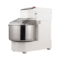 Mélangeur de cuisine en acier inoxydable de 15 L, pétrin industriel, machine à pétrir la pâte à pain numérique intelligente, nouvelles farines