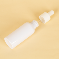 Bouteilles d'essence liquide en PET, flacon d'huile essentielle à paroi épaisse, résistant aux chocs, petite capacité, flacon compte-gouttes en plastique
