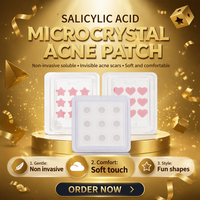 Patch microcristallin anti-acné 2026 – Traitement nocturne localisé par micropointes – Patch micro-aiguilles non irritant