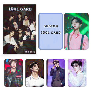 Fabricante OEM personalizado Idol Cards Titok productos de venta caliente <span class=keywords><strong>HD</strong></span> Impresión de dibujos animados tarjeta láser para ventilador - Product Image 5