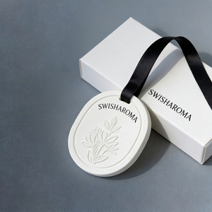 Aromatizador de Cerámica con Diseño Adorable, Difusor de Aroma Colgante de Diatomita y Yeso para Decoración - Product Image 1