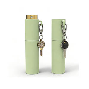 Atomizador de Perfume Recargable Portátil de Vidrio y Aluminio con Logotipo Personalizado Eric, 5ml, 8ml, 10ml, 15ml, 20ml, con Acabado Mate y Mecanismo Giratorio - Product Image 1