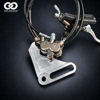 Rem Cakram Belakang SD Ultra Bee untuk Tuttio Soleil 01 Pre-Bled, Set Braket CNC, Upgrade Hidrolik untuk E-Bike