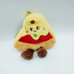 Série de jouets en peluche alimentaires réalistes avec rembourrage en coton PP, hamburger, pizza, sandwich, coffret <span class=keywords><strong>cadeau</strong></span> personnalisé pour la vente au détail en supermarché - Product Image 2