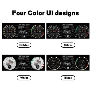 12.3 Inch <b>Car</b> LCD Dashboard <b>Digital</b> Instrument Cluster <b>Speedometer</b> <b>for</b> Jeep Wrangler JK 2011 - 2017 Model - Product Image 3