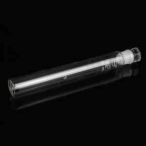 Tubes à essai gradués Chengbao 50 ml à fond rond en verre transparent avec bouchon pour usage en laboratoire - Product Image 1
