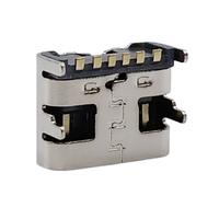 Connecteur USB Type C 6 broches femelle, interface USB Type-C, connecteur USB C, vente en gros 2/4/6/8/12/16/24 broches