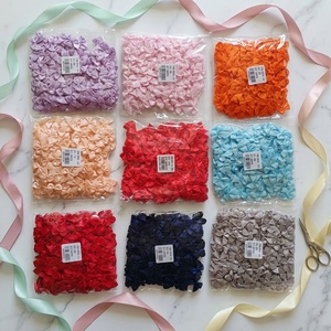 <span class=keywords><strong>Mini</strong></span> nœuds en ruban de satin personnalisés, multicolores, petits nœuds faits à la main pour vêtements, accessoires pour cheveux, bricolage - Product Image 1