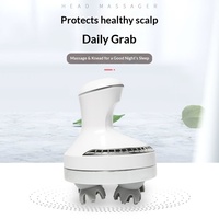 Masseur Électrique Sans Fil Dragon Claw pour la Tête et le Cuir Chevelu, avec Vibrations Relaxantes et Pétrissage, Modèle Patte de Chat pour la Décompression
