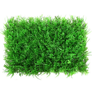 <b>Artificial</b> Five Blessings <b>Grass</b> Lawn 12cm High Simulation Leaves Outdoor Green Wall Decoration - Product Image 4
