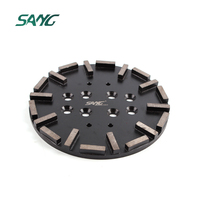 Disque de meulage diamanté de 250 mm (10 pouces) pour meuleuse Diamatic Blastrac