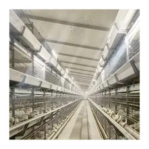 High quality automatic animal cages poultry equipment chicken battery cage