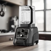 506C Blender komersial pembuat jus Harga terbaik penggiling profesional industri tugas berat dengan penutup kedap suara