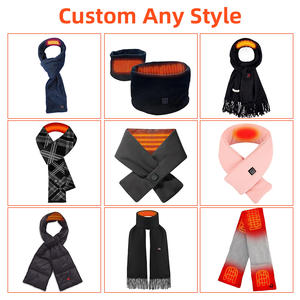 Bufanda térmica lavable personalizada para <span class=keywords><strong>hombre</strong></span>, bufandas cortas acogedoras para el cuello, <span class=keywords><strong>calentador</strong></span> de cuello a temperatura constante, bufanda calefactora para senderismo y caminar - Product Image 3