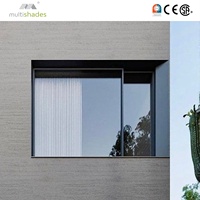 MULTISHADES Fenêtre panoramique à profil mince Maximisant la lumière naturelle et l'élégance spatiale pour la conception d'intérieur moderne
