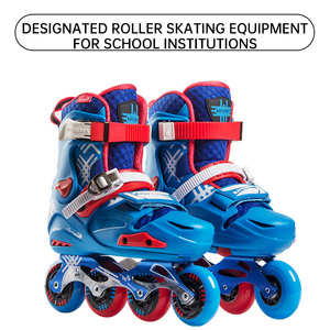 Patins à roulettes pour enfants, réglables en vitesse, pour débutants, 4 roues, roulements ABEC-9, légers, pour slalom, pour filles et garçons - Product Image 2