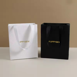 Custom <strong>logo</strong> <strong>Printed</strong> Jewelry <strong>Paper</strong> Handbag High Quality Cosmetics Clothing <strong>Paper</strong> <strong>Bag</strong> Personalized Gift Shopping Tote <strong>Bag</strong> - Product Image 1