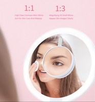 Table portative A MENÉ LE miroir cosmétique vanité éclairé miroir de maquillage LED