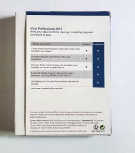 Paquete <span class=keywords><strong>de</strong></span> Software <span class=keywords><strong>Visio</strong></span> Professional <span class=keywords><strong>2019</strong></span> USB FPP, Activación en Línea, Garantía Personalizada, Envío Gratuito - Product Image 2