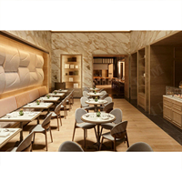 Chaises de Restaurant d'hôtel de luxe modernes, meubles de Restaurant français européens durables, ensembles de canapés de cabine
