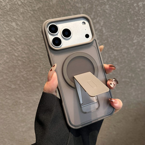 Custodia Opaca Antiurto per Ricarica Wireless per <span class=keywords><strong>iPhone</strong></span> 17 Pro Max 17 Air 16 15 14 <span class=keywords><strong>13</strong></span> Pro Max <span class=keywords><strong>Cover</strong></span> Magnetica <span class=keywords><strong>con</strong></span> Protezione per Obiettivo <span class=keywords><strong>Fotocamera</strong></span> - Product Image 2