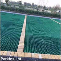 Grille de gazon en plastique HDPE, cellule plate pour aménagement paysager, pavé pour parking, stabilisation du sol, pavé en gazon
