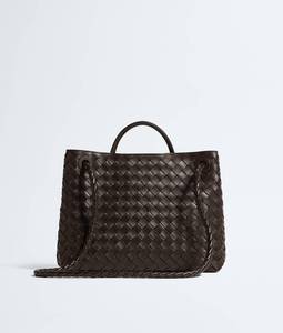 Sac à main Bottega BV Andiamo en cuir Intrecciato souple avec détail de nœud signature et bandoulière coulissante Veneta - Product Image 4