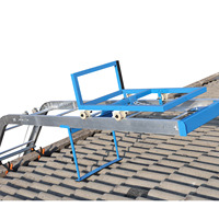 Panneaux solaires en alliage d'aluminium personnalisés Palan électrique Lève-toit Modules PV Élévateur d'échelle pour plaque solaire