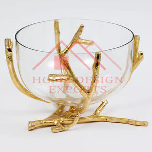Decorative <b>Glass</b> <b>Serving</b> <b>Bowl</b> - Product Image 4