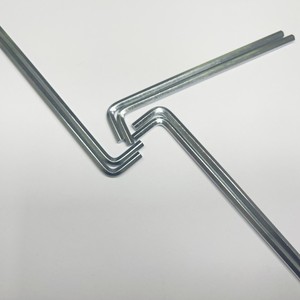 Clé Allen H4 Yongyao 110 mm en acier au carbone trempé, jeu de clés internes en forme de L - Product Image 4