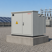 Transformateur triphasé monté sur socle 45kVA-5000kVA 34.5kV 35kV Normes ANSI/IEEE Alimentation en boucle Alimentation radiale