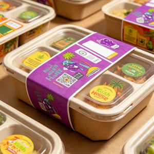 Custom Grape Fruit Juice Beverage Bottle Stickers Waterproof Roll Food Jars Cans Vinyl Plastic Printing Packaging <b>Labels</b> Sticker - Product Image 2