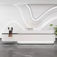LR-RD de réception de luxe moderne Offre Spéciale de haute qualité comptoir de réception personnalisable pour la réception de l'entreprise