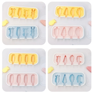 Forma de Sorvete Portátil e Segura em Silicone de Grau Alimentício, Capacidade de <span class=keywords><strong>500ml</strong></span>, Tampa para Picolé, Caixa DIY Reutilizável para Congelador - Product Image 6