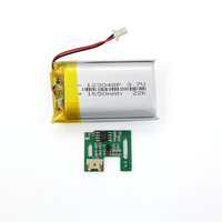 Kit de batterie Rechargeable haute capacité pour Nintendo Gameboy Color GBC, 1650mah Li-ion Lithium Mod pour console GBC