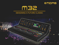 Table de Mixage Audio 32 Canaux M32 Live Système Sonore Professionnel Complet pour Extérieur