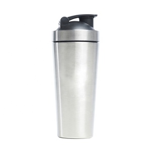 900ml <strong>Slim</strong> Stainless Steel <strong>Water</strong> <strong>Bottle</strong> Single Wall 18/8 Metal Protein Shaker <strong>Bottle</strong> Blank Protein Shaker <strong>Bottle</strong> - Product Image 2