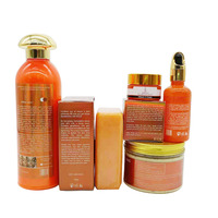 Le meilleur ensemble de soins de la peau éclaircissants à la carotte, éliminant les taches brunes, anti-âge avec de la vitamine C et de l'huile de carotte, rendant la peau plus douce et plus lisse.