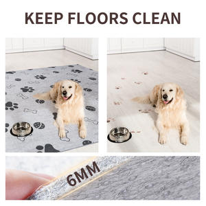 Tapis de couchage pour animaux de compagnie, rectangle, tissu non tissé, résistant à l'humidité, lavable, coussin pour chien, motif animal - Product Image 5