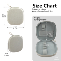 Étui rigide portable pour outils de manucure EVA, sac de rangement pour perceuse à ongles, kits de perceuse à ongles, pinceaux pour vernis gel, personnalisable