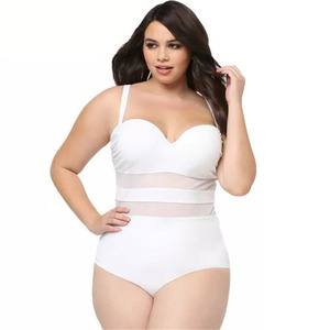 Dropshipping 5xl Plus Size <span class=keywords><strong>Bikini</strong></span> Sexy Split Maillot de bain push up Maillots de bain pour femmes imposantes - Product Image 2
