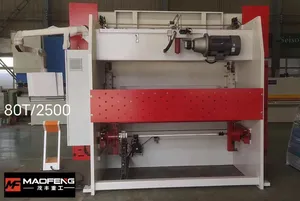 चीन के प्रसिद्ध ब्रांड झुकने मशीन के लिए धातु शीट सीएनसी धातु प्रेस ब्रेक