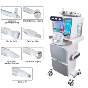 6 <span class=keywords><strong>en</strong></span> 1 équipement de beauté Hydra Dermabrasion Oxygen Jet Peel Machine H2O2 Oxigen Facial Machine - Product Image 5