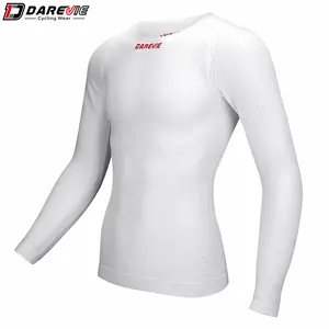 Thể Thao Mùa Đông Thermals Cơ Sở Lớp Top Đồ Lót Phòng Tập Thể Dục Áo Sơ Mi Hấp Thụ Mồ Hôi Nhanh Chóng Khô Nén Liền Mạch Cơ Sở Lớp Đan