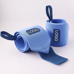 Sangles de poignet personnalisées avec logo pour la musculation, vente en gros, sangles de musculation pour la gym avec impression en silicone - Product Image 5