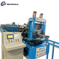 Machine de formage à froid de profilés en acier pour la production de cadres de colonnes et d'angles, entièrement automatique, haute efficacité, sur mesure, pour charges lourdes